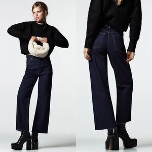 ZW THE ‘90S HIGH WAIST CROPPED JEANS size 4